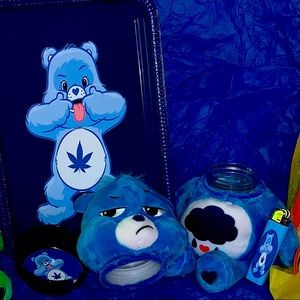 Care bear stash rolling tray